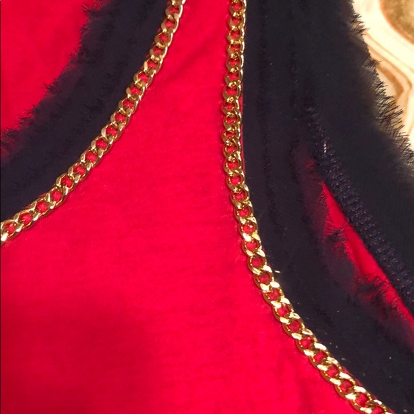 Perfect 4th of July.DKNY beautiful gold chain - Picture 4 of 4